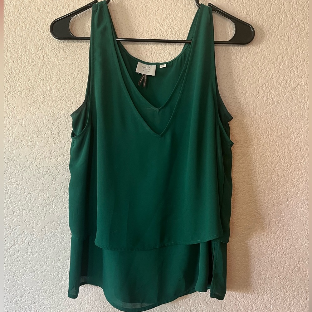 HD in Paris Green Blouse
